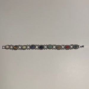 Multi agate bracelet